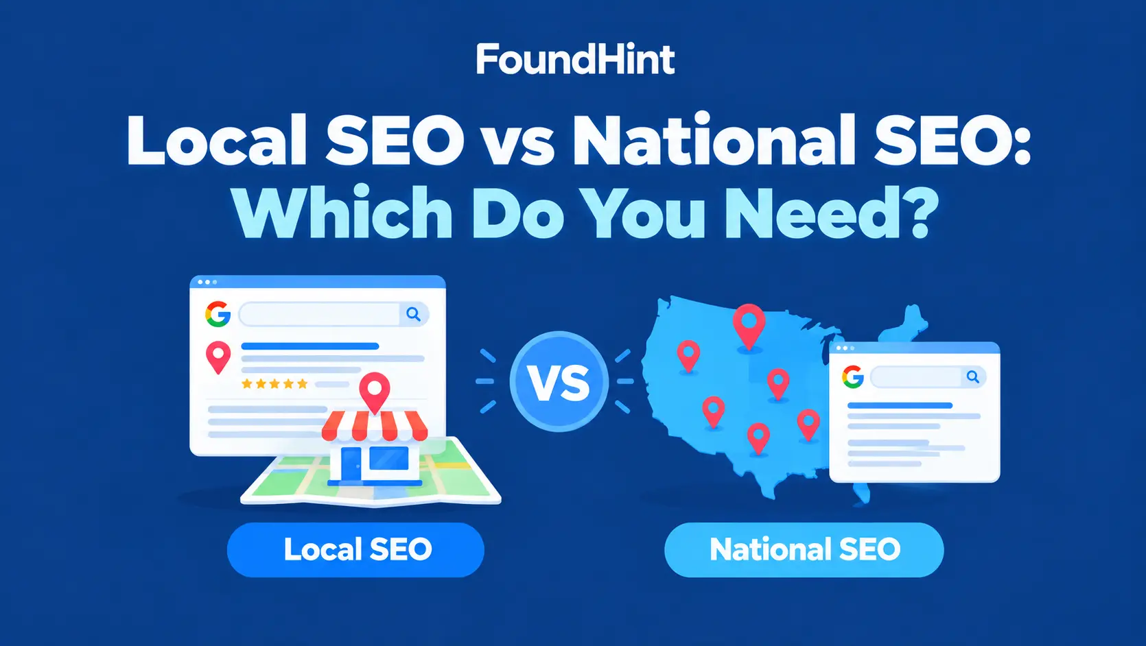 Local SEO vs National SEO: Which Do You Need?